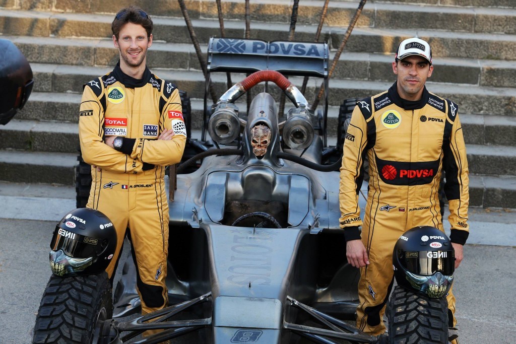 Lotus F1 Max Mad Fury Road themed formula 1 car