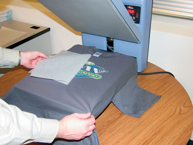 T Shirt Printing Step 8