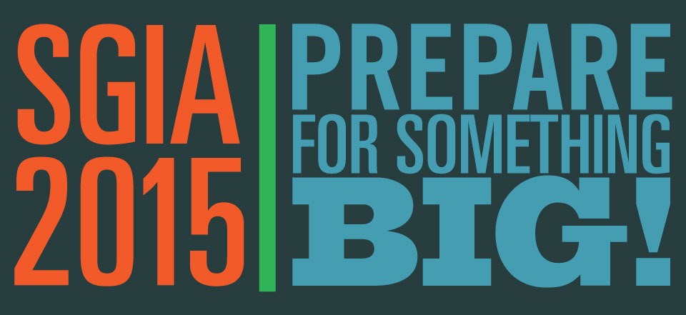 Roland @ SGIA 2015 - Prepare for something Big!